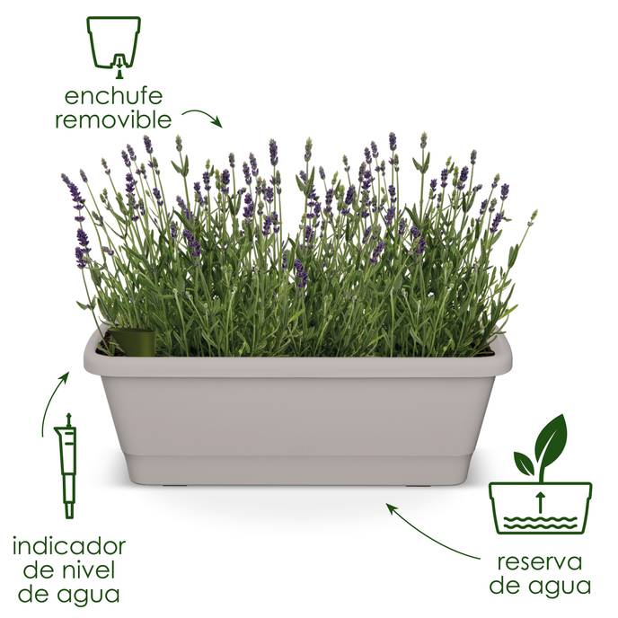 noa balcony trough l warm grey